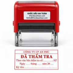 Dấu đã thẩm tra, ảnh sản phẩm 1