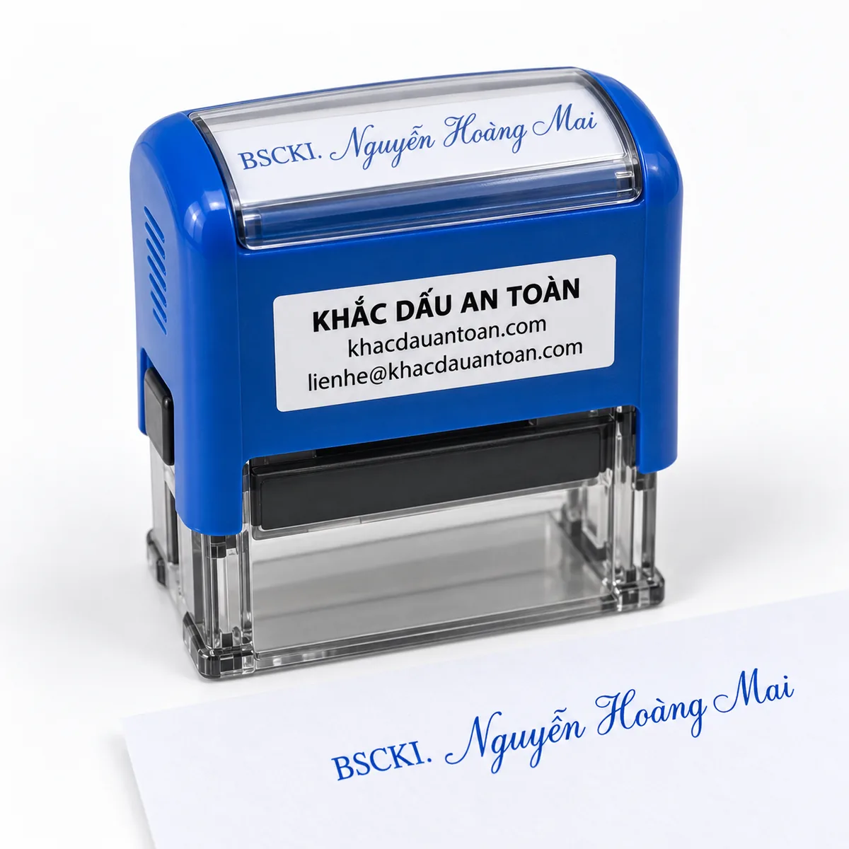 Dấu tên bác sĩ, ảnh sản phẩm 1